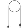 Quad Lock Weatherproof Wireless Charging Head USB Cable - Right Angle
