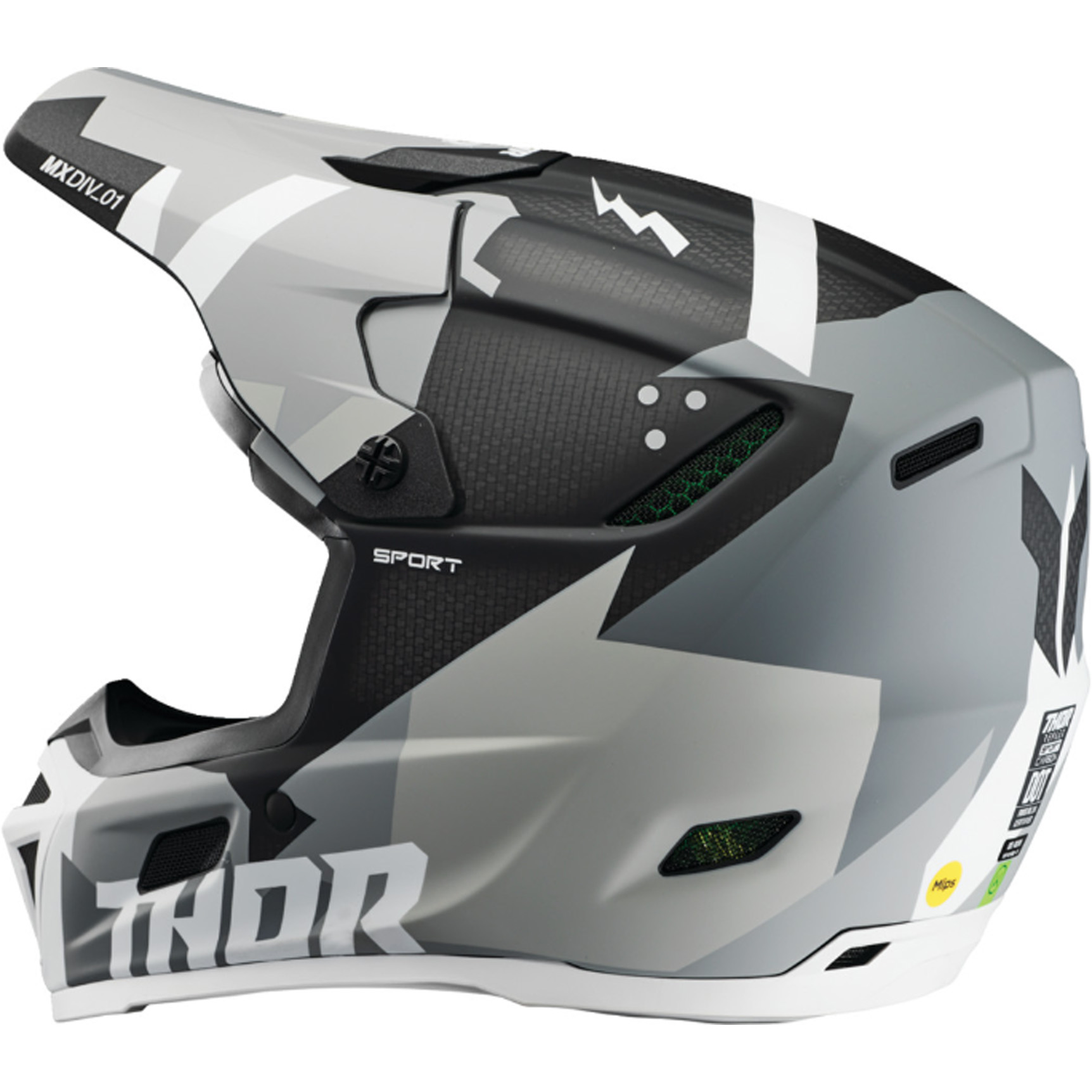 THOR Reflex Sport MIPS Carbon Brave Helmet THOR Reflex Sport MIPS Carbon Brave Helmet - Image 2