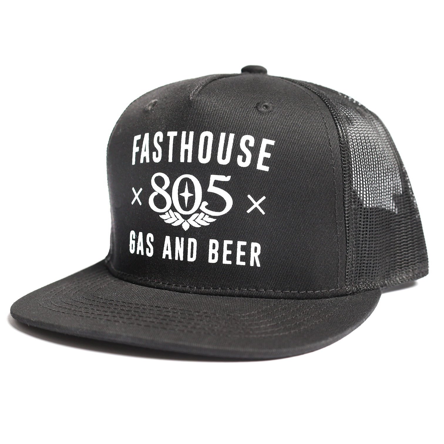 Fasthouse 805 Gas & Beer Trucker Hat Fasthouse 805 Gas & Beer Trucker Hat