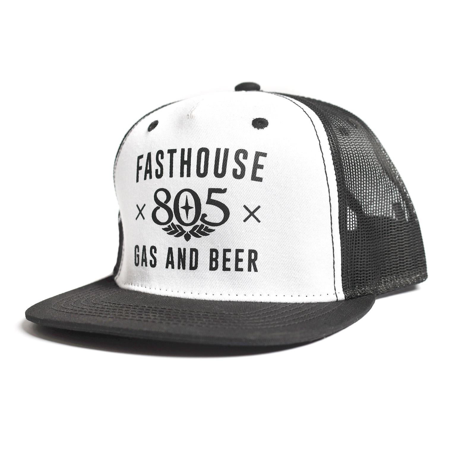 Fasthouse 805 Gas & Beer Trucker Hat Fasthouse 805 Gas & Beer Trucker Hat - Image 3