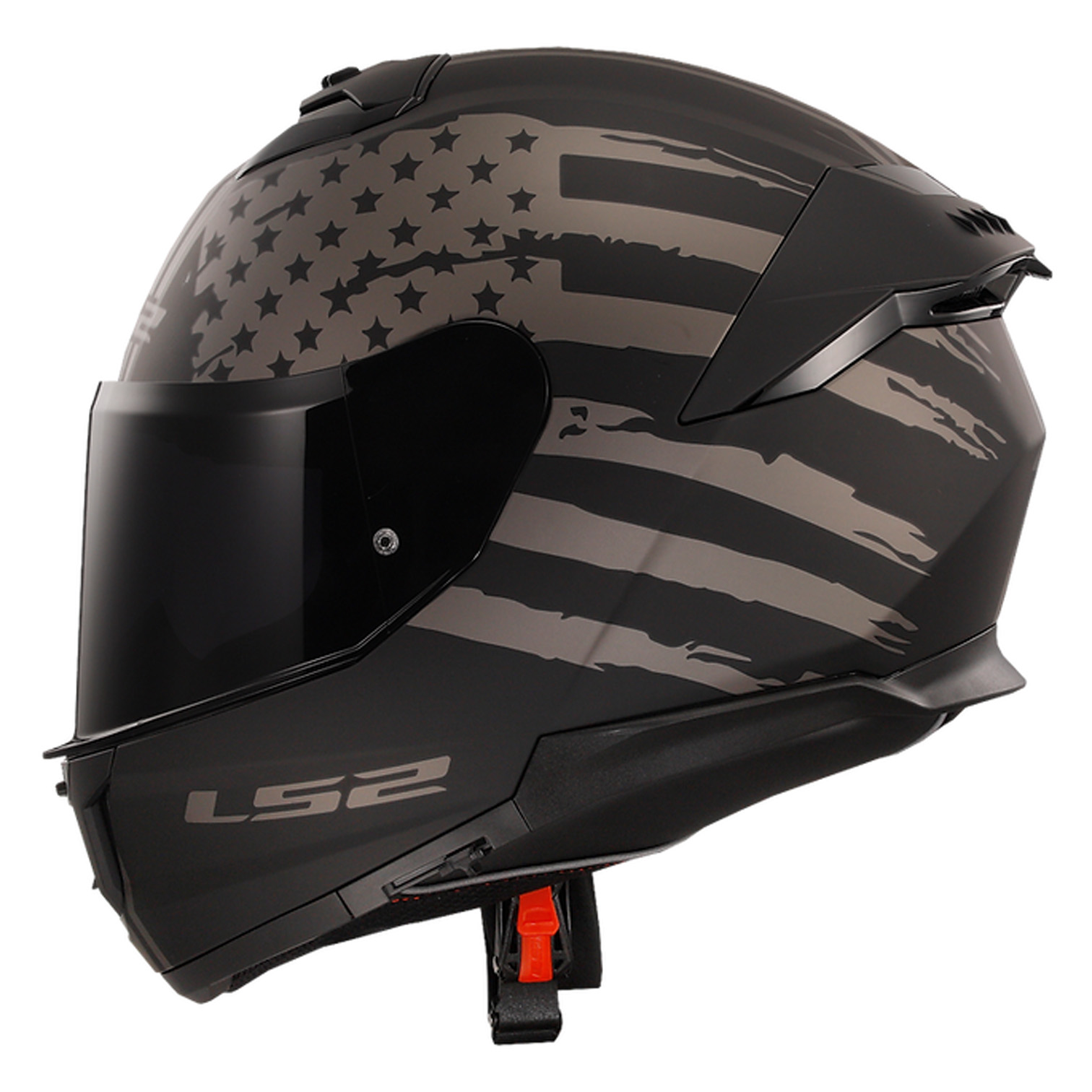 LS2 Helmets Stream II America Helmet LS2 Helmets Stream II America Helmet - Image 2