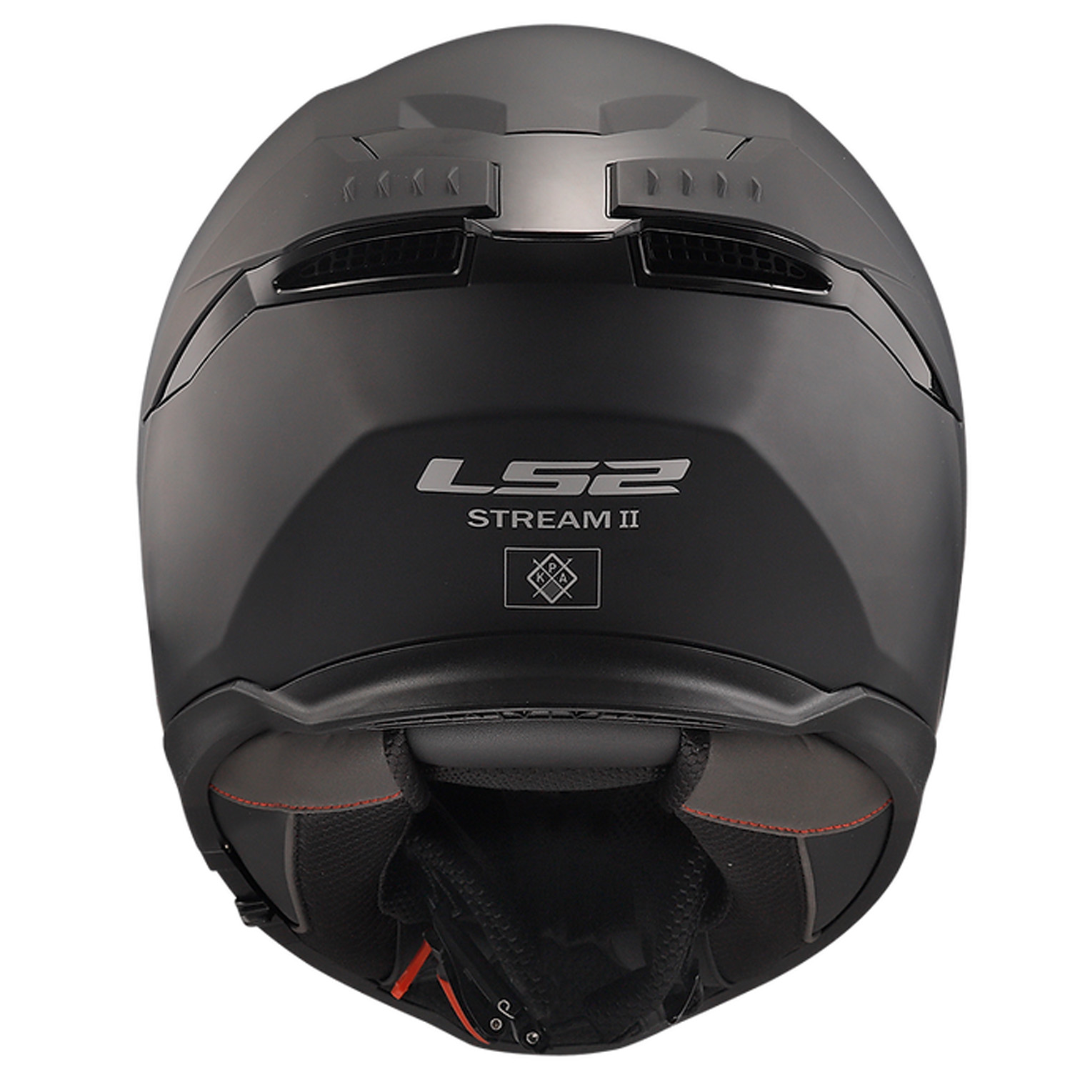 LS2 Helmets Stream II Solid Helmet LS2 Helmets Stream II Solid Helmet - Image 3