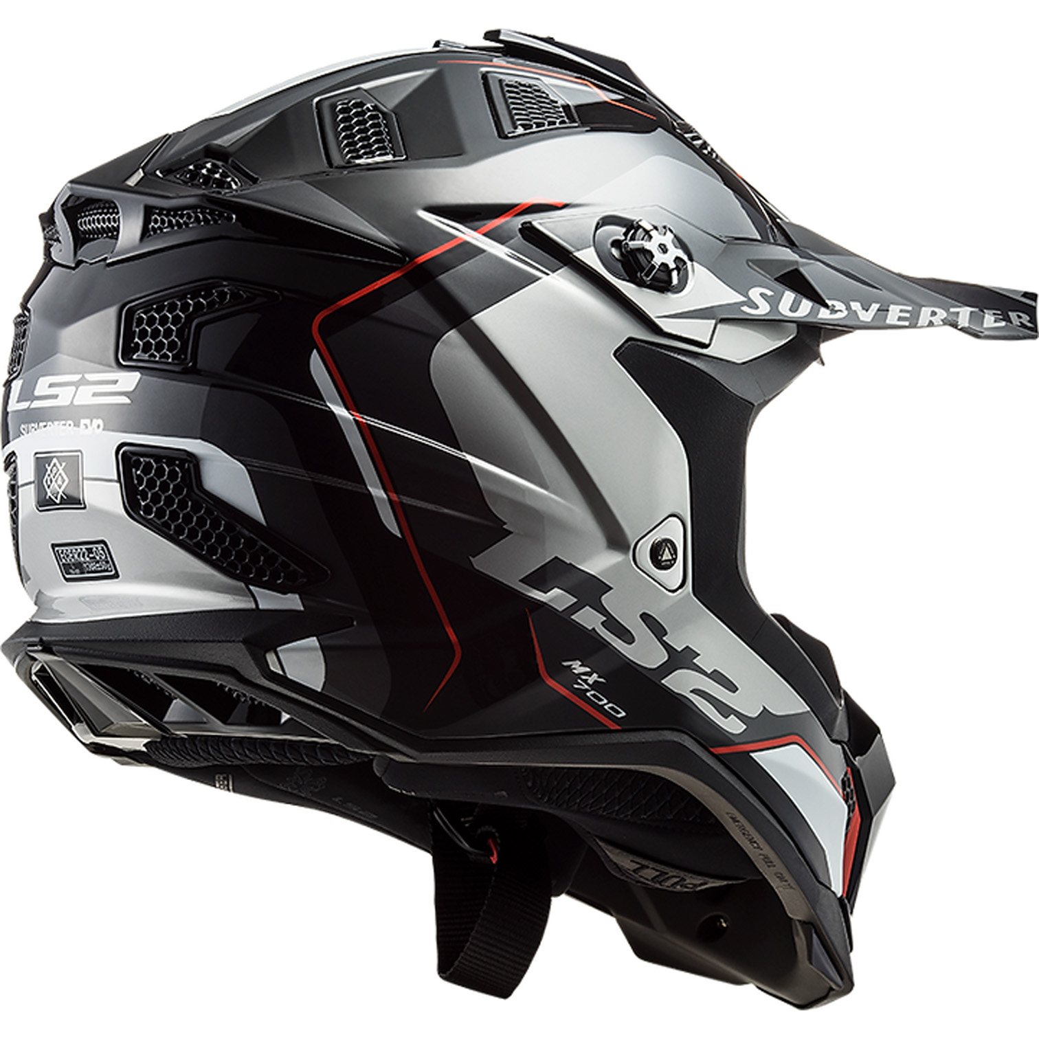LS2 Helmets Subverter EVO Arched Helmet LS2 Helmets Subverter EVO Arched Helmet - Image 2