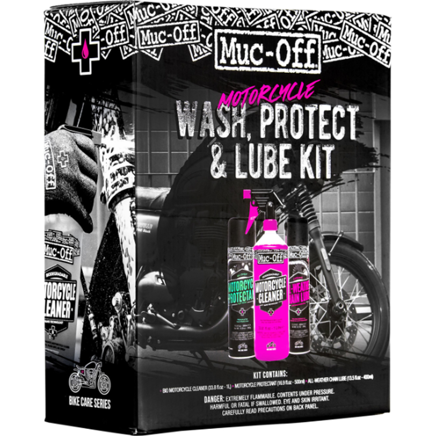 Muc-Off Motorcycle Wash, Protect, & Lube Kit Muc-Off Motorcycle Wash, Protect, & Lube Kit - Image 3