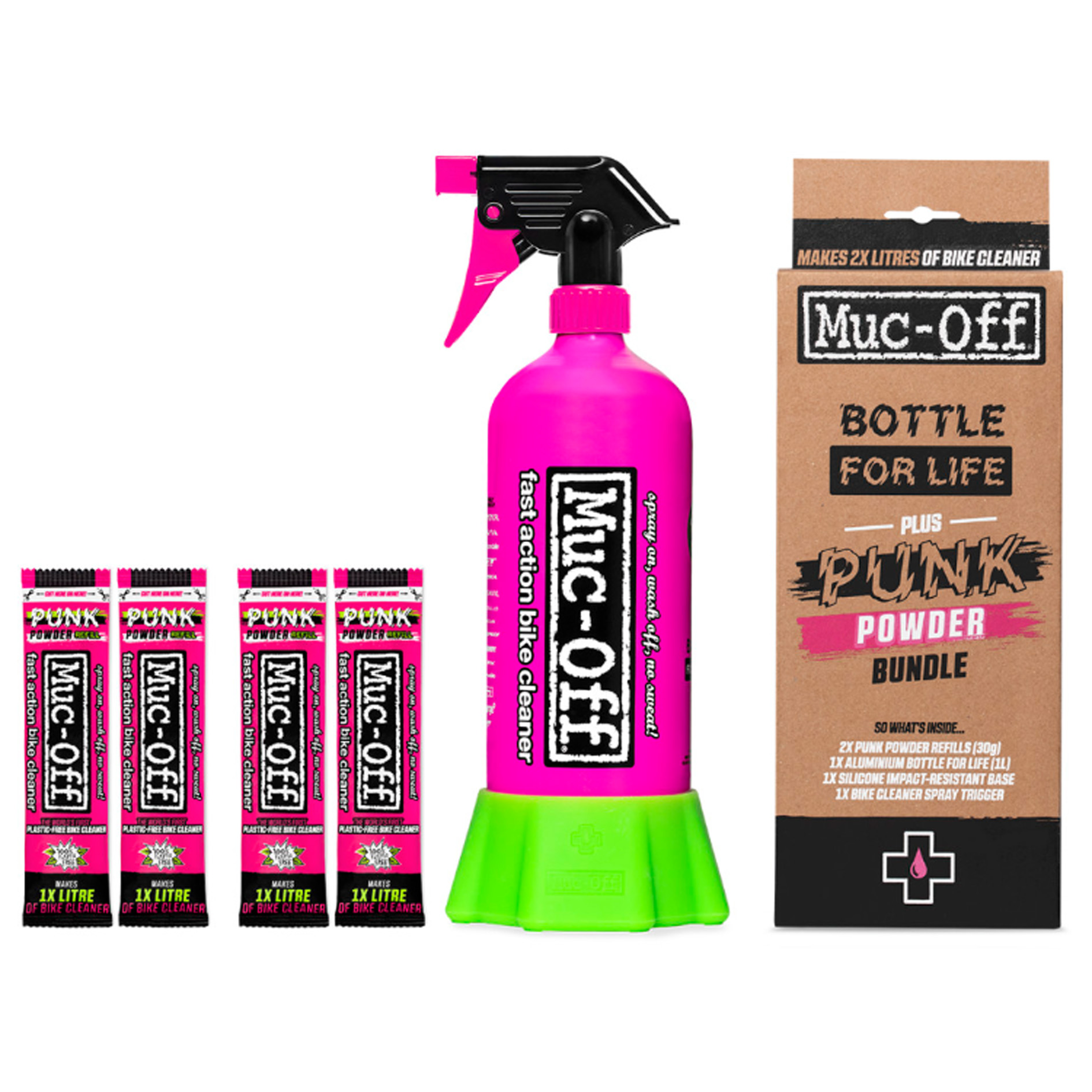 Muc-Off Punk Powder Concentrated Cleaner Refill Muc-Off Punk Powder Concentrated Cleaner Refill - Image 2