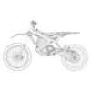 Stock image of Rawrr Mantis X 72V All-Terrain E-Moto product