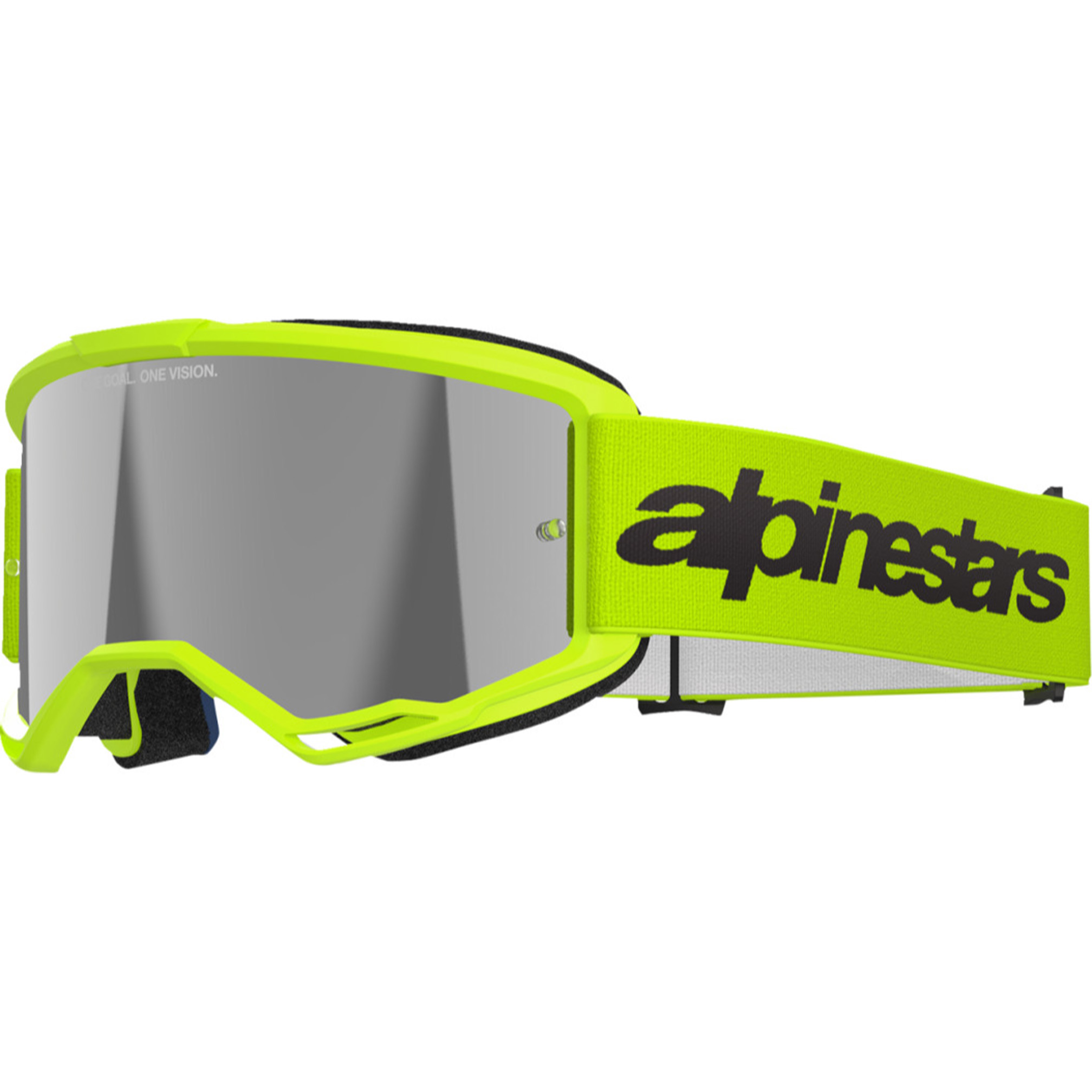 Alpinestars Vision 3 Wordmark Goggles – Mirror Alpinestars Vision 3 Wordmark Goggles - Mirror - Image 13