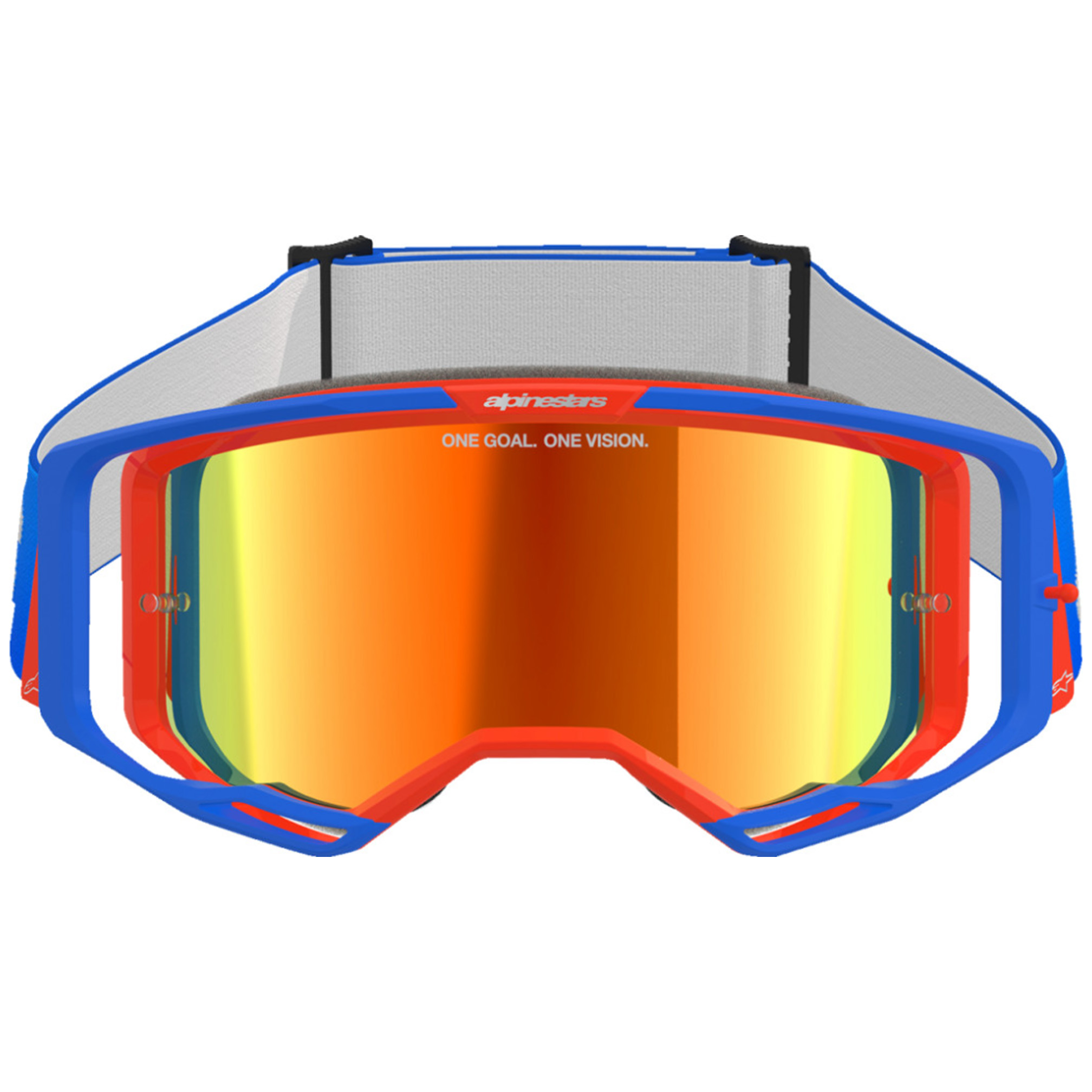 Alpinestars Vision 8 Wordmark Goggle – Mirror Alpinestars Vision 8 Wordmark Goggle - Mirror - Image 2
