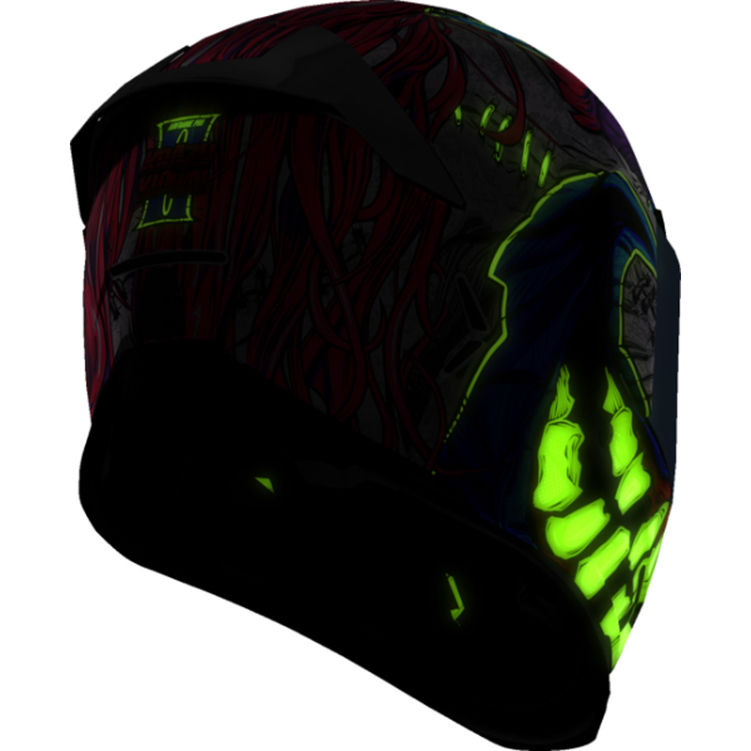 ICON Airframe Pro Krazy Klown 2 Helmet ICON Airframe Pro Krazy Klown 2 Helmet - Image 10