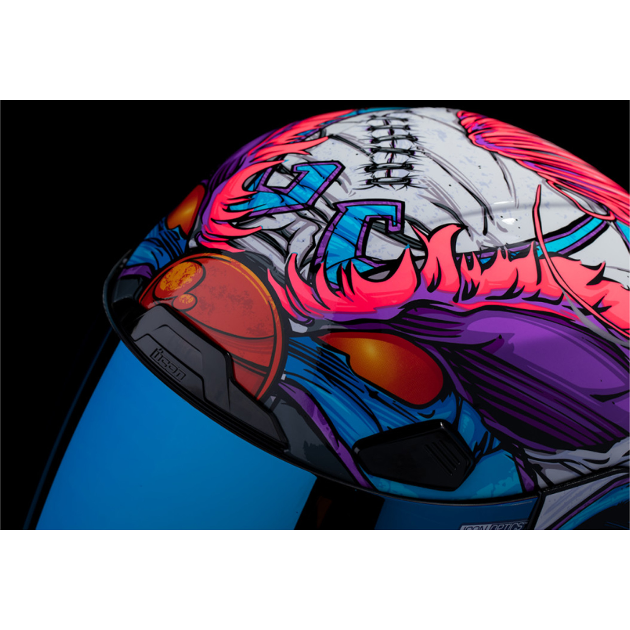 ICON Airframe Pro Krazy Klown 2 Helmet ICON Airframe Pro Krazy Klown 2 Helmet - Image 14