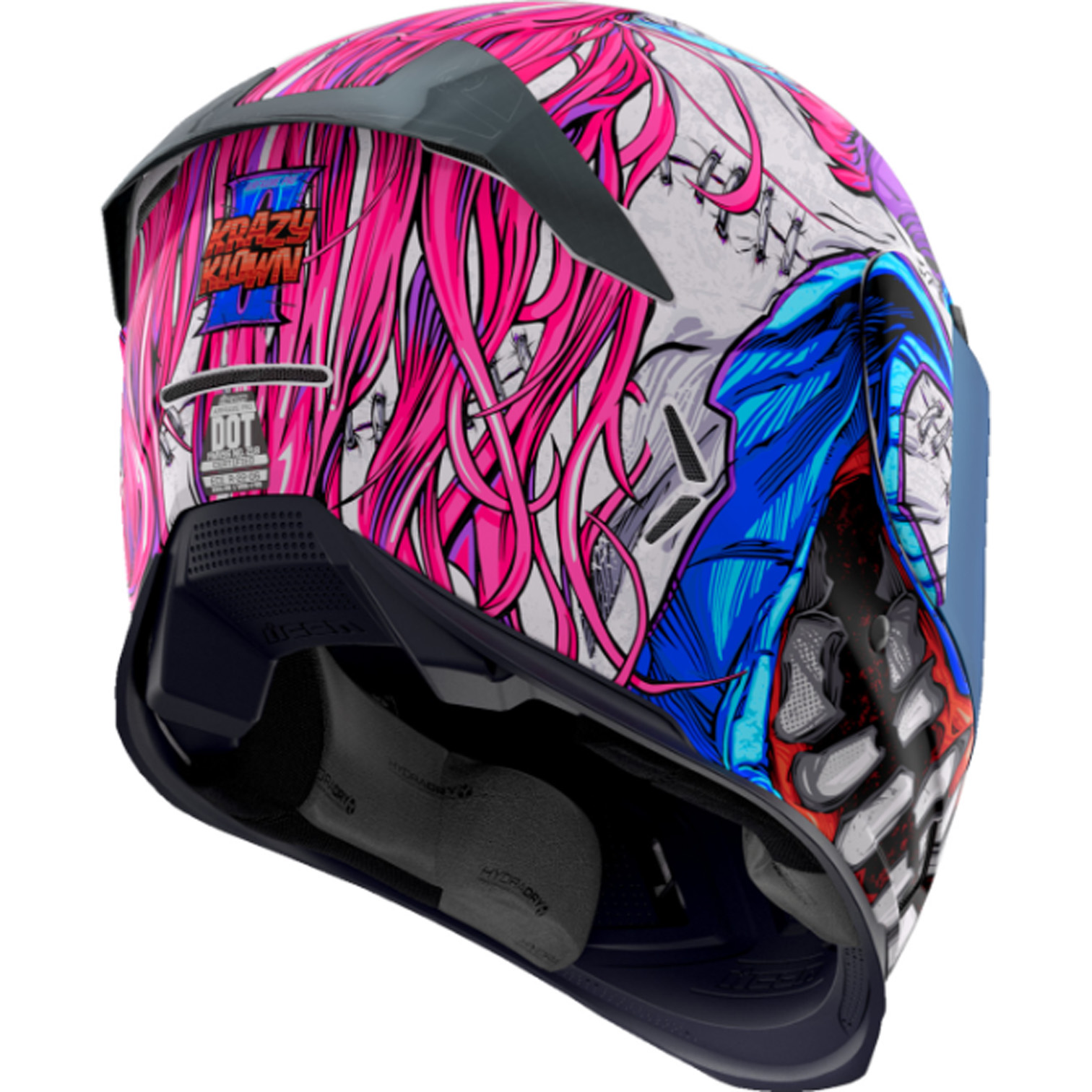 ICON Airframe Pro Krazy Klown 2 Helmet ICON Airframe Pro Krazy Klown 2 Helmet - Image 4