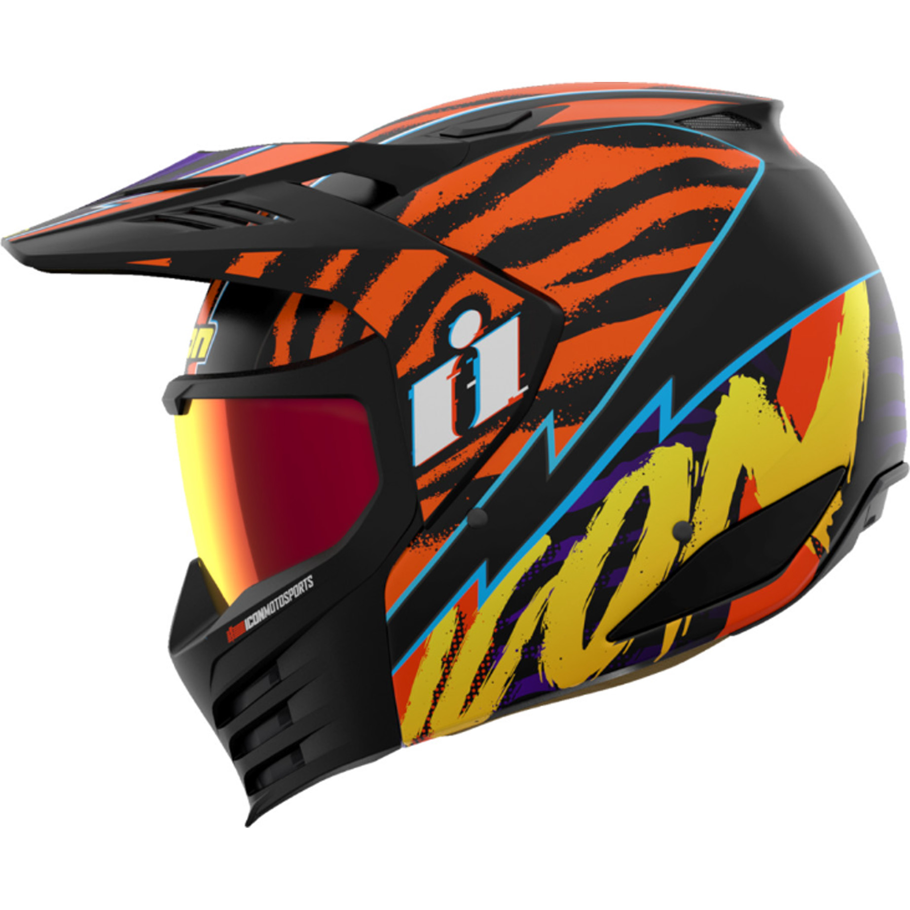 ICON Elsinore Rad Dawn Helmet ICON Elsinore Rad Dawn Helmet - Image 2