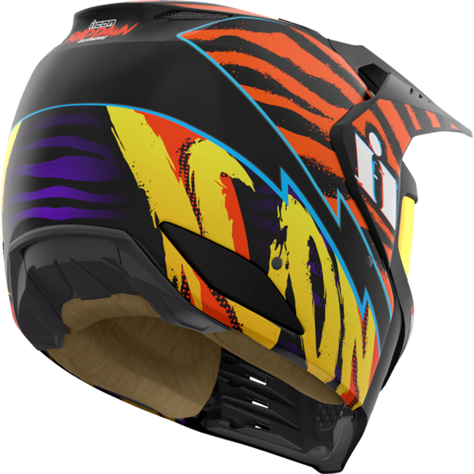 ICON Elsinore Rad Dawn Helmet ICON Elsinore Rad Dawn Helmet - Image 4