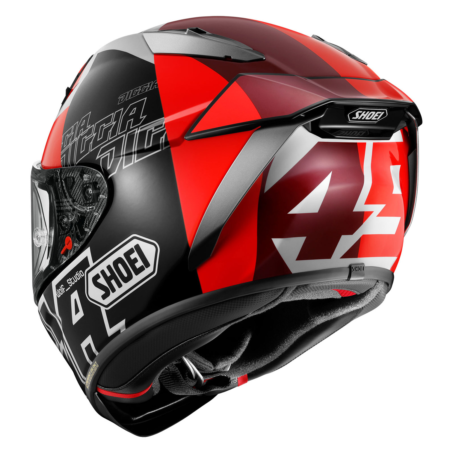 Shoei X-15 Diggia 2 Helmet Shoei X-15 Diggia 2 Helmet - Image 3