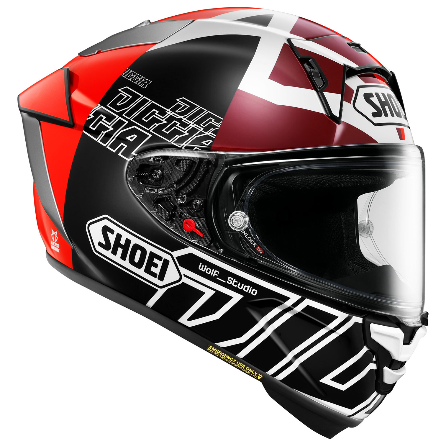 Shoei X-15 Diggia 2 Helmet Shoei X-15 Diggia 2 Helmet - Image 4