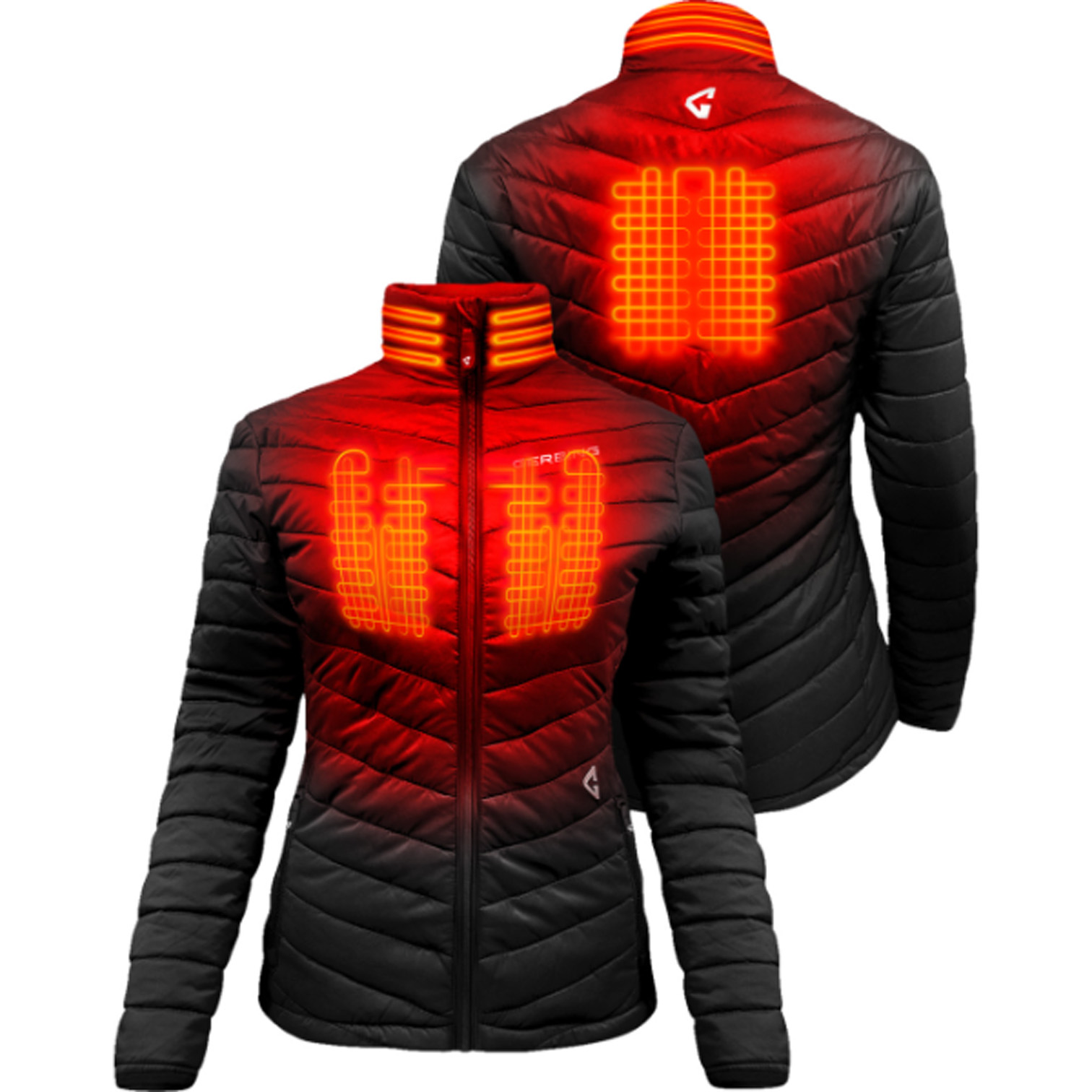 GERBING HEATED CLOTHING Women’s 7V Khione Insulated Heated Puffer Jacket 2.0 GERBING HEATED CLOTHING Women's 7V Khione Insulated Heated Puffer Jacket 2.0 - Image 4