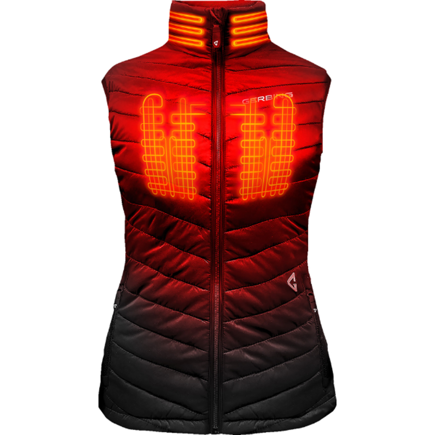 GERBING HEATED CLOTHING Women’s 7V Khione Puffer Heated Vest 2.0 GERBING HEATED CLOTHING Women's 7V Khione Puffer Heated Vest 2.0 - Image 2