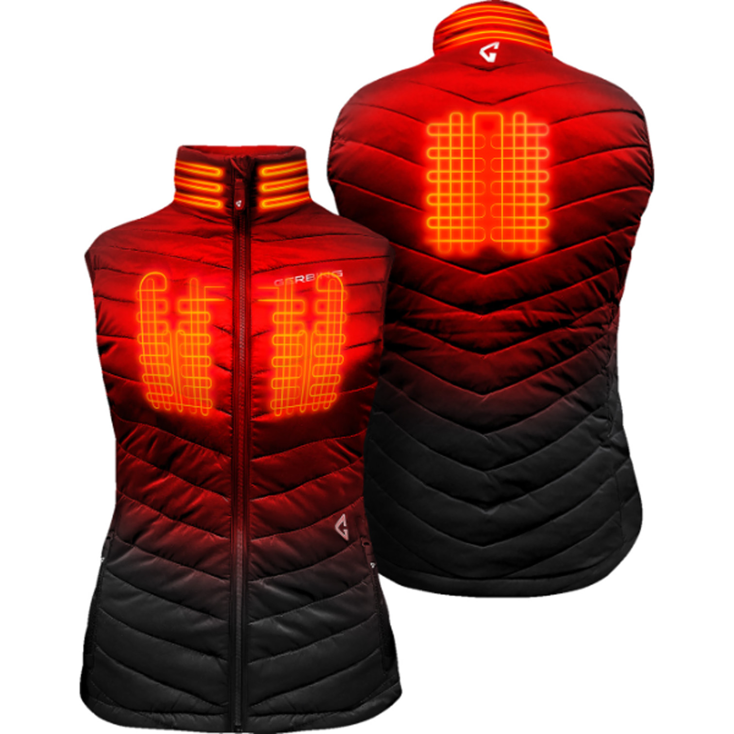 GERBING HEATED CLOTHING Women’s 7V Khione Puffer Heated Vest 2.0 GERBING HEATED CLOTHING Women's 7V Khione Puffer Heated Vest 2.0 - Image 4