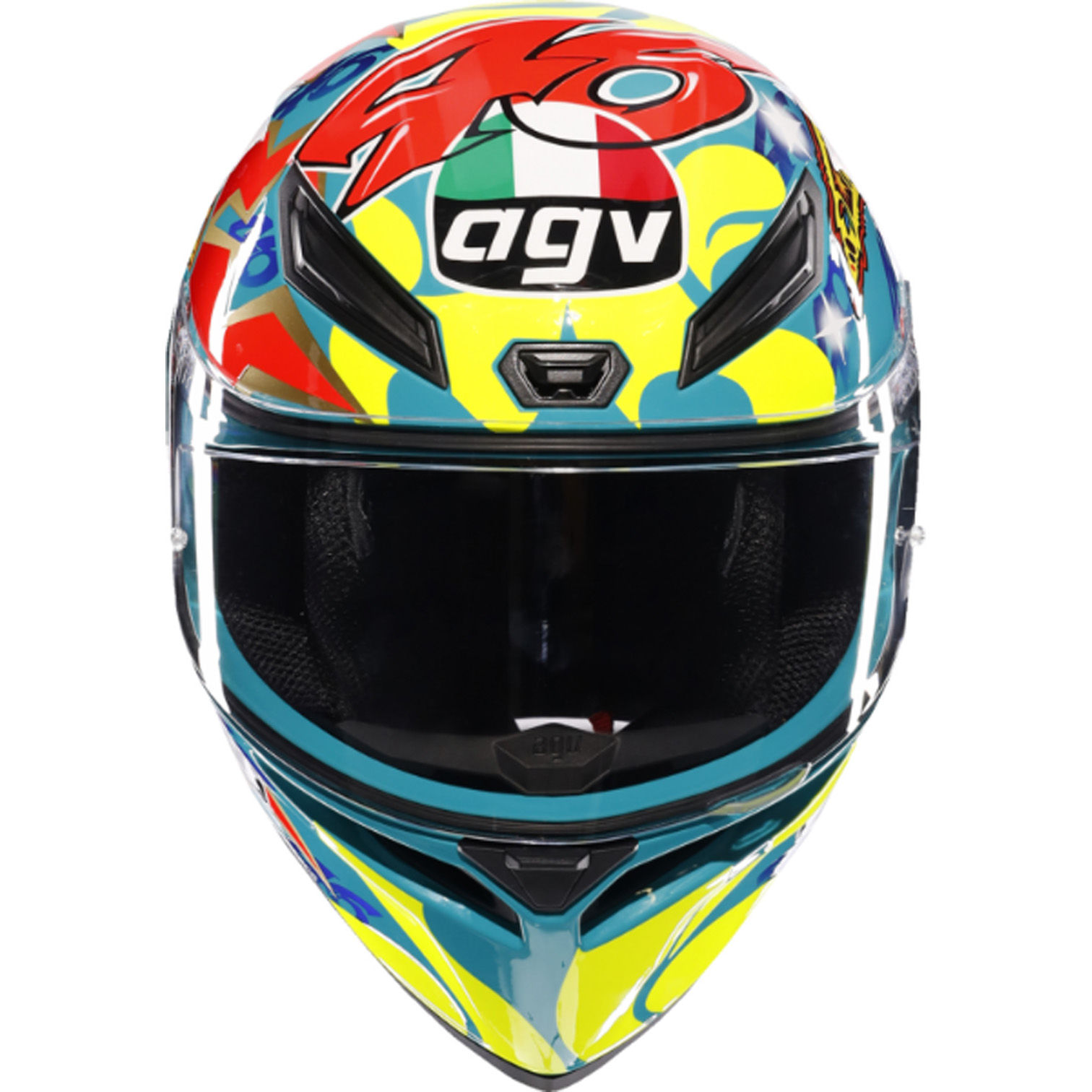 AGV K1 S Rossi Mugello 1999 Helmet AGV K1 S Rossi Mugello 1999 Helmet - Image 2