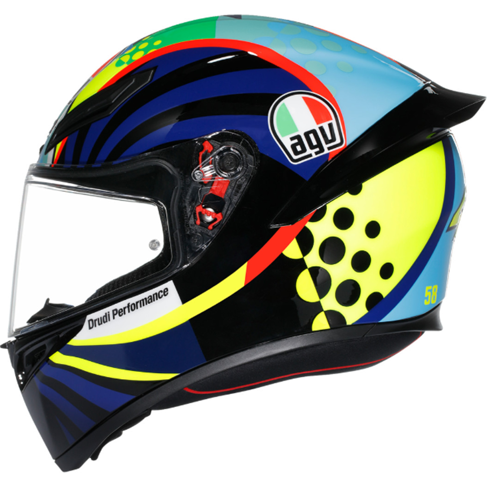 AGV K1 S Rossi Winter Test 2020 Helmet AGV K1 S Rossi Winter Test 2020 Helmet - Image 5