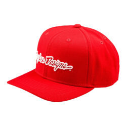 Troy Lee Designs Curved Snapback Signature Hat