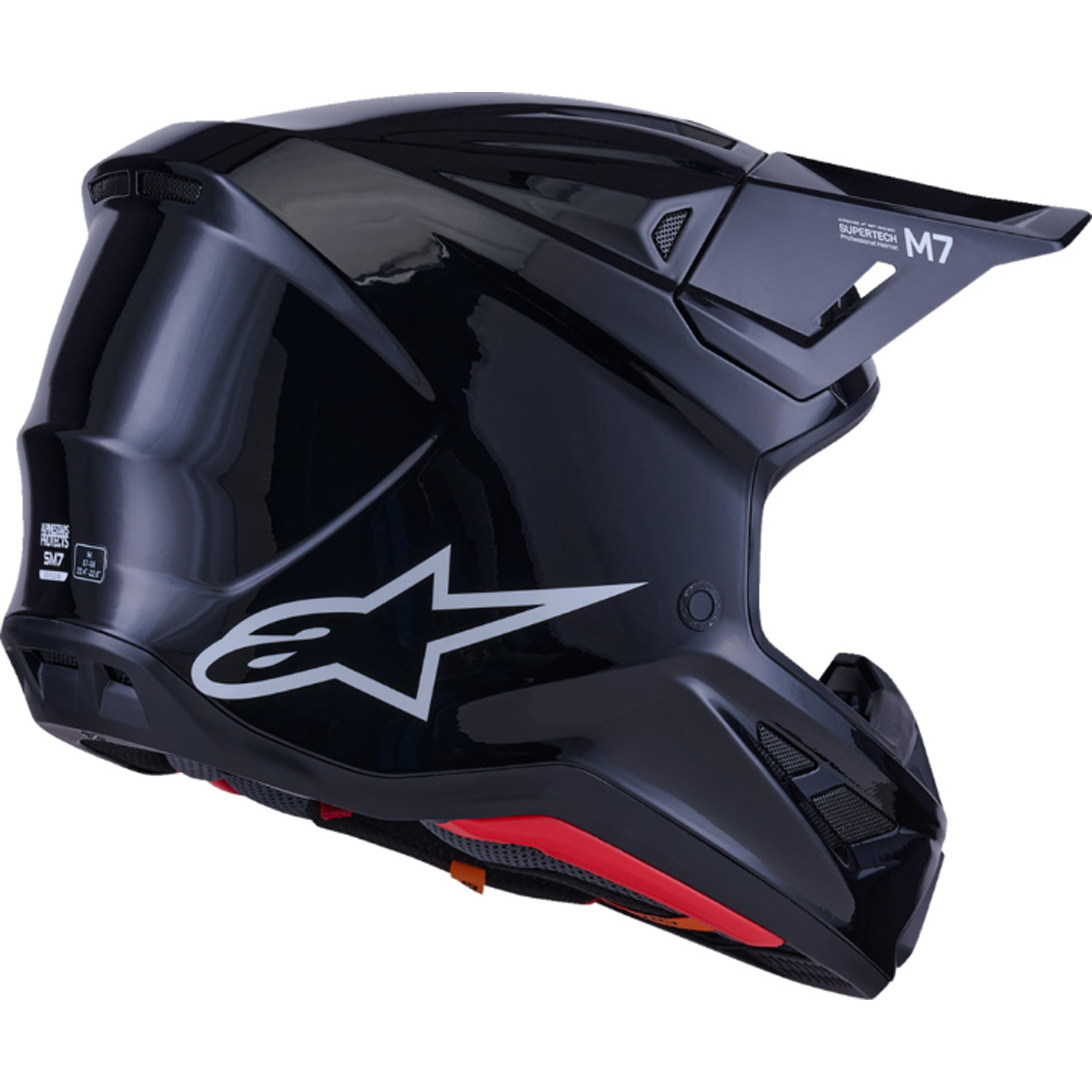 Alpinestars SM7 Solid Helmet Alpinestars SM7 Solid Helmet - Image 4