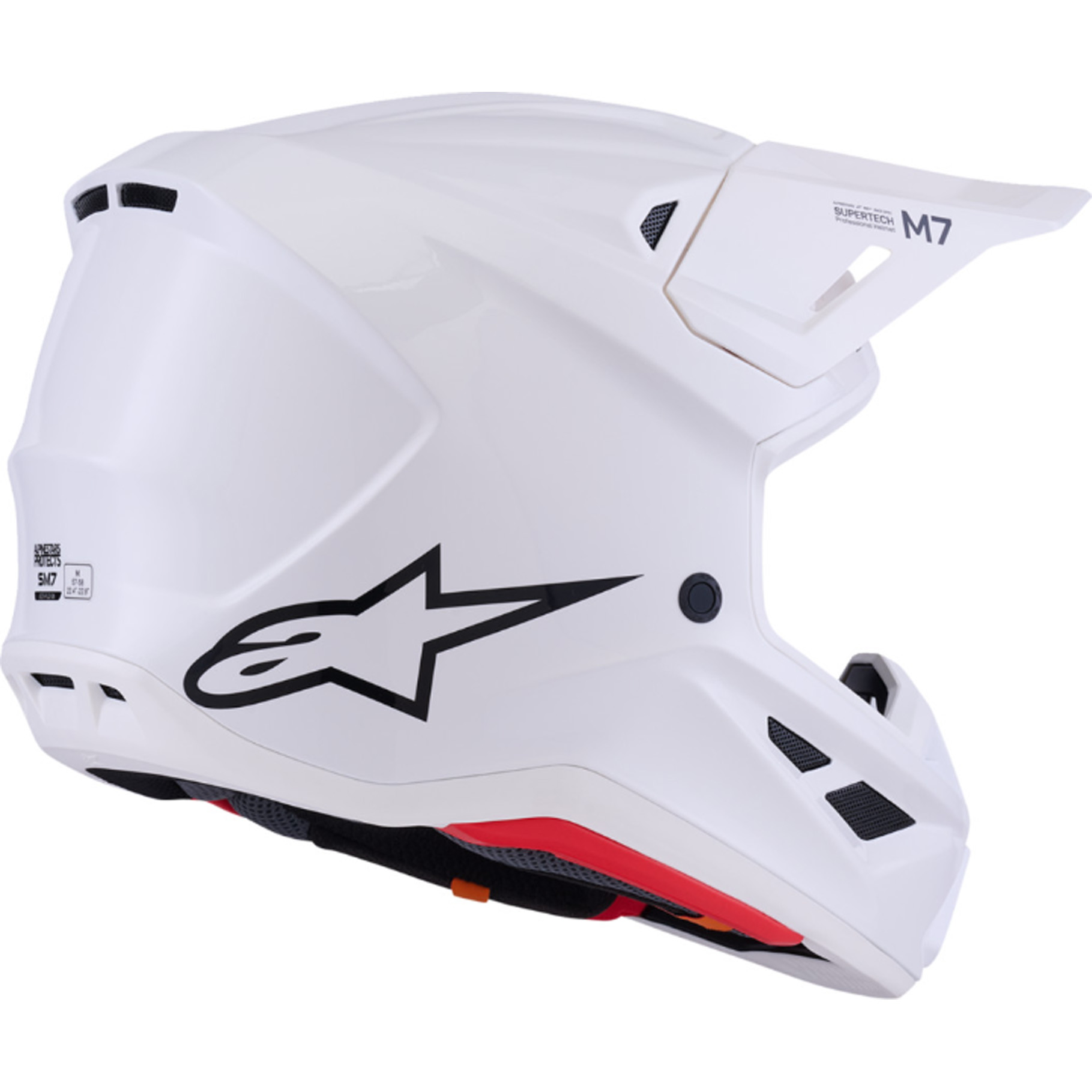 Alpinestars SM7 Solid Helmet Alpinestars SM7 Solid Helmet - Image 11