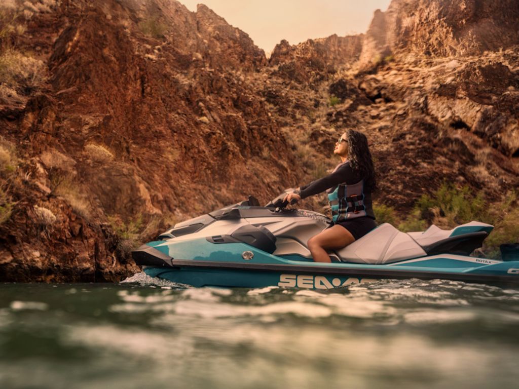 2026 Sea Doo GTX Limited 325 Teal Metallic 2026 Sea Doo GTX Limited 325 Teal Metallic - Image 2