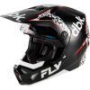 Stock image of Fly Racing Formula CP dbk. Helmet product