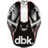 Stock image of Fly Racing Formula CP dbk. Helmet product