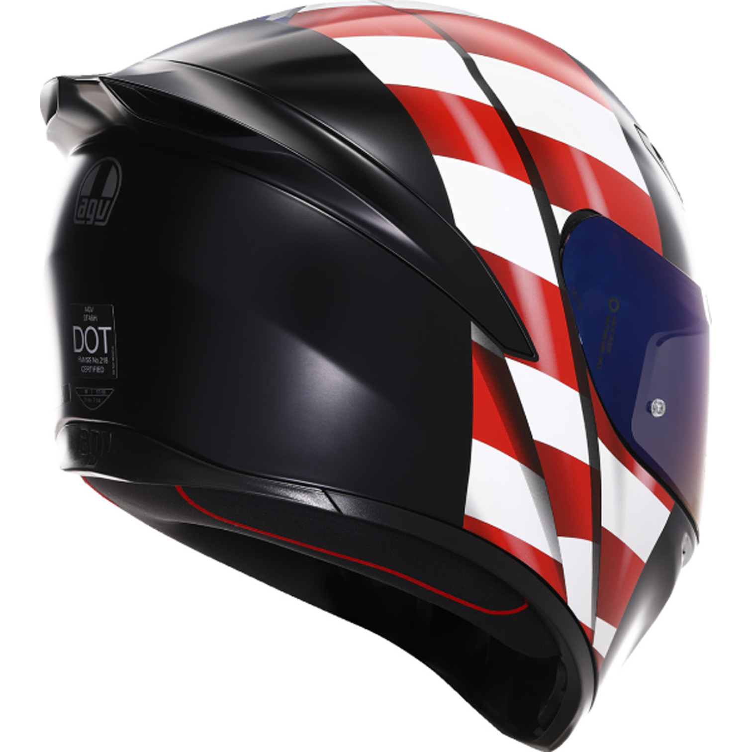 AGV K1 S US Flag Helmet AGV K1 S US Flag Helmet - Image 2