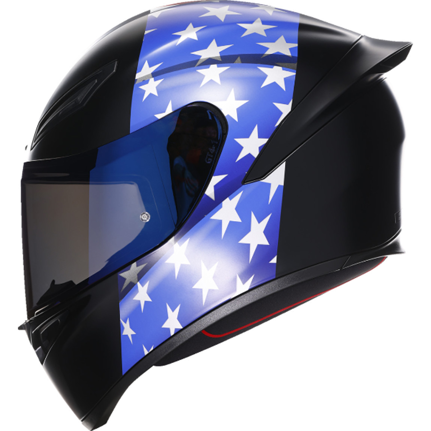 AGV K1 S US Flag Helmet AGV K1 S US Flag Helmet - Image 7