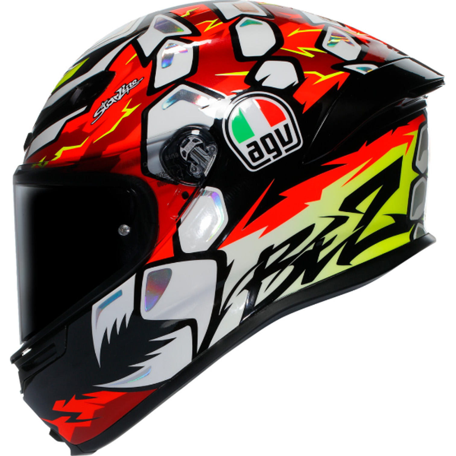 AGV K6 S Bezzecchi 2024 Helmet AGV K6 S Bezzecchi 2024 Helmet - Image 5