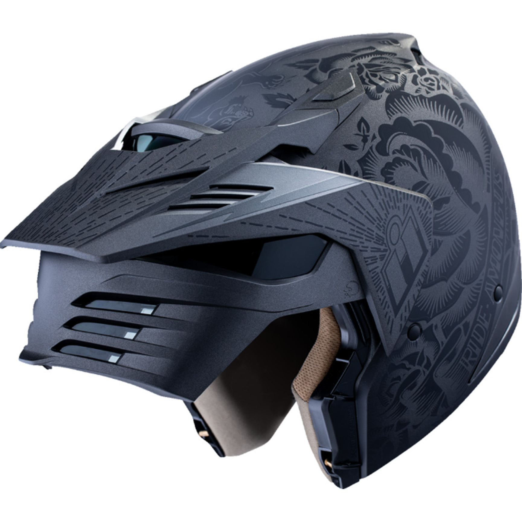 ICON Elsinore Darkgard Helmet ICON Elsinore Darkgard Helmet - Image 3