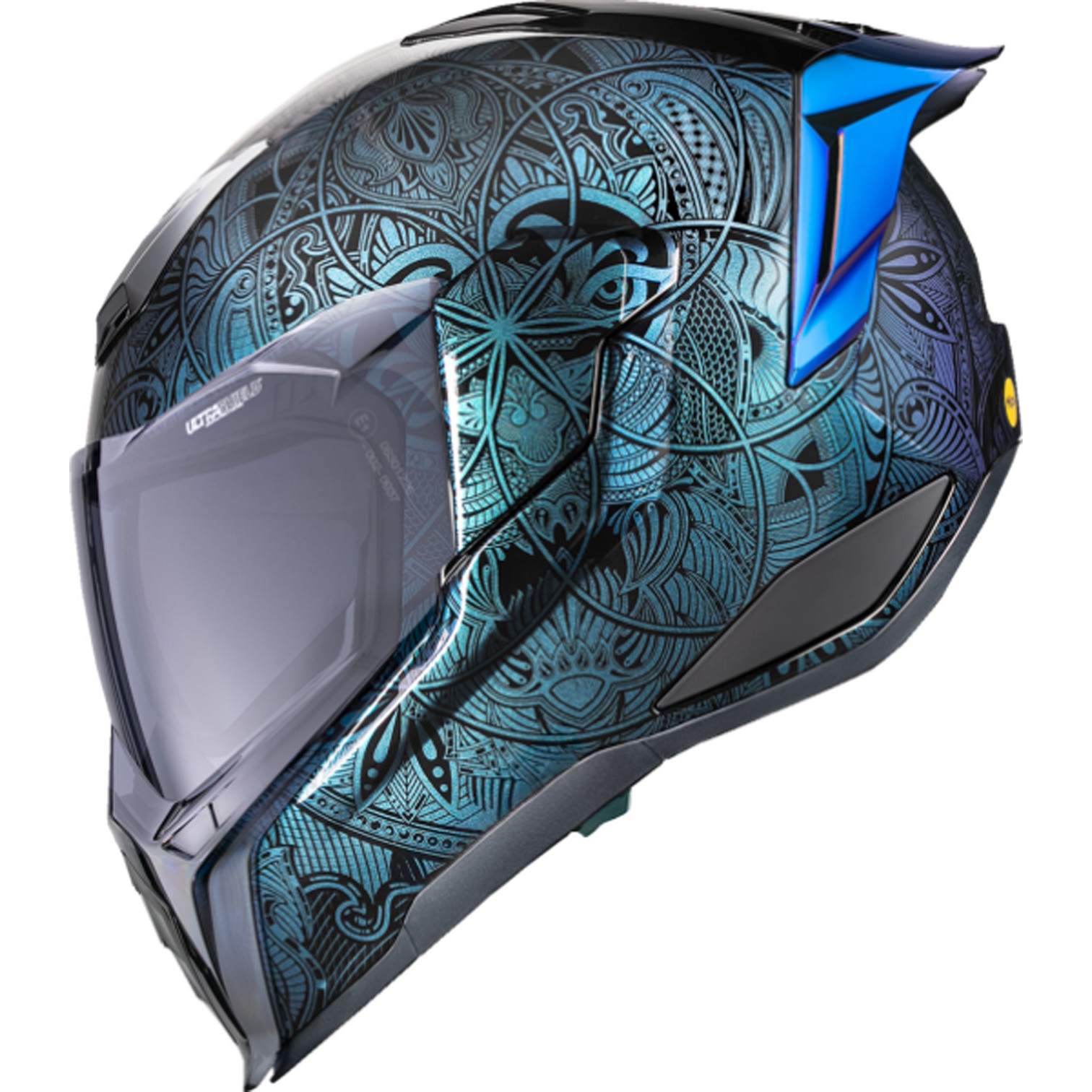 ICON Ultraflite Opal Mandala MIPS Helmet ICON Ultraflite Opal Mandala MIPS Helmet - Image 2
