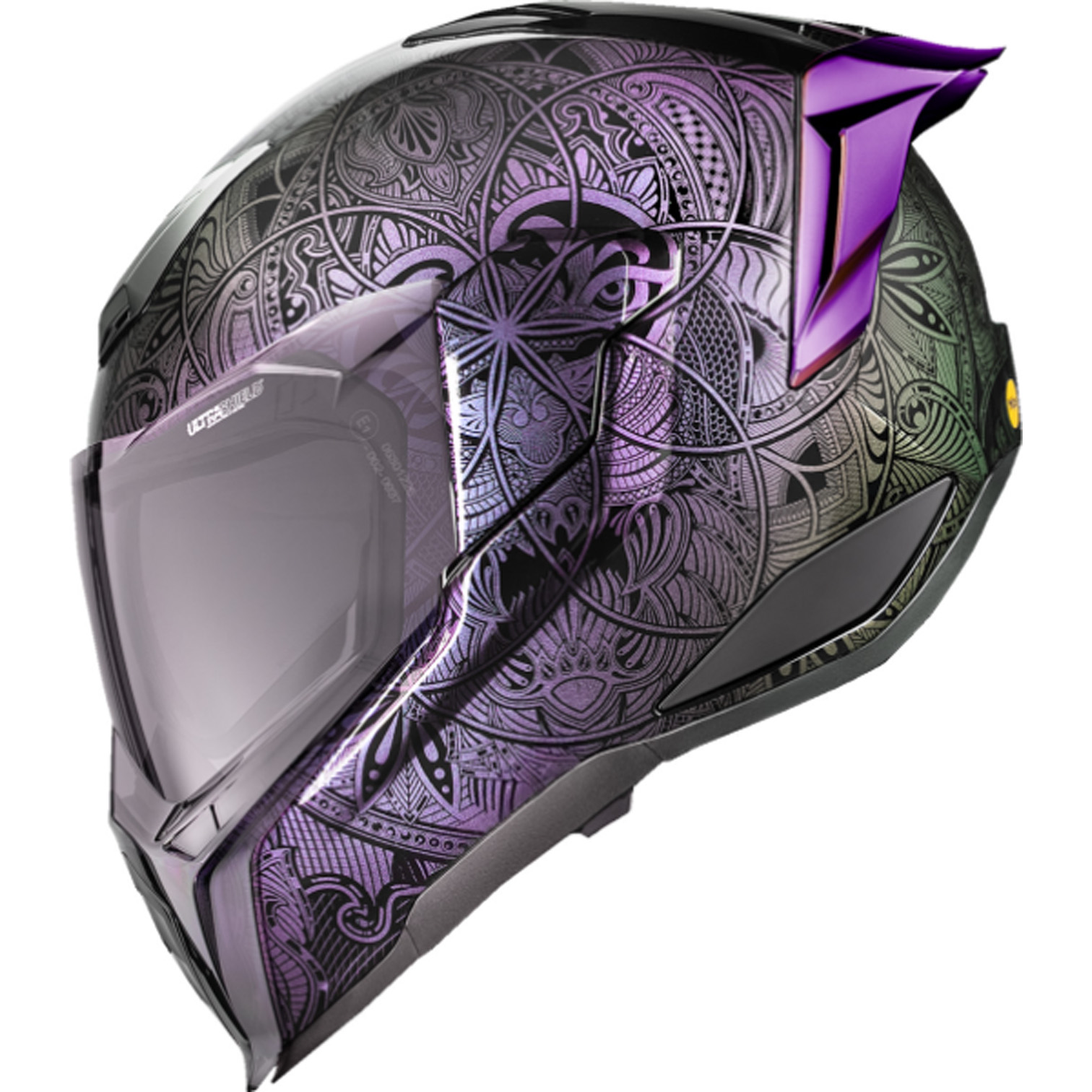 ICON Ultraflite Opal Mandala MIPS Helmet ICON Ultraflite Opal Mandala MIPS Helmet - Image 5