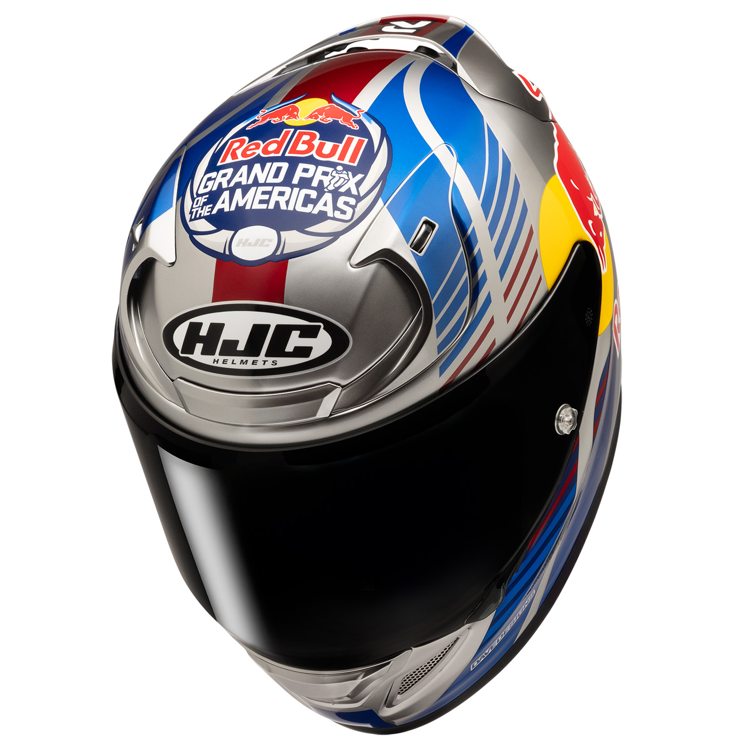 HJC RPHA 12N Red Bull Austin GP 2 Helmet HJC RPHA 12N Red Bull Austin GP 2 Helmet - Image 4
