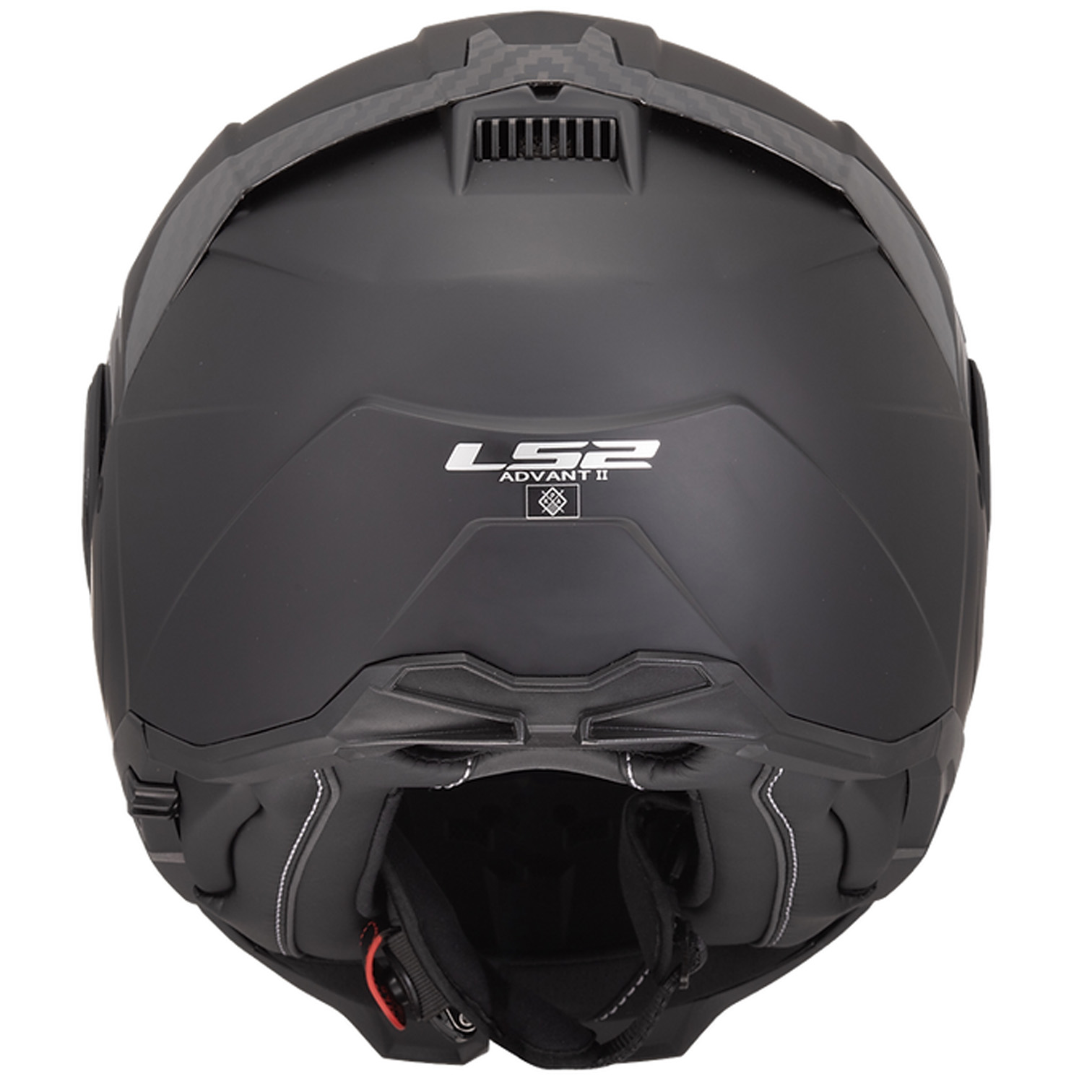 LS2 Helmets Advant II Solid Helmet LS2 Helmets Advant II Solid Helmet - Image 3
