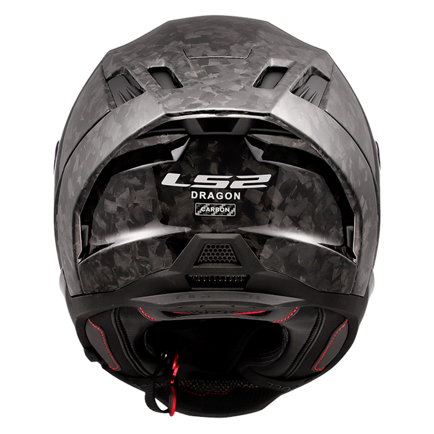 LS2 Helmets Dragon Forged Carbon Helmet LS2 Helmets Dragon Forged Carbon Helmet - Image 3