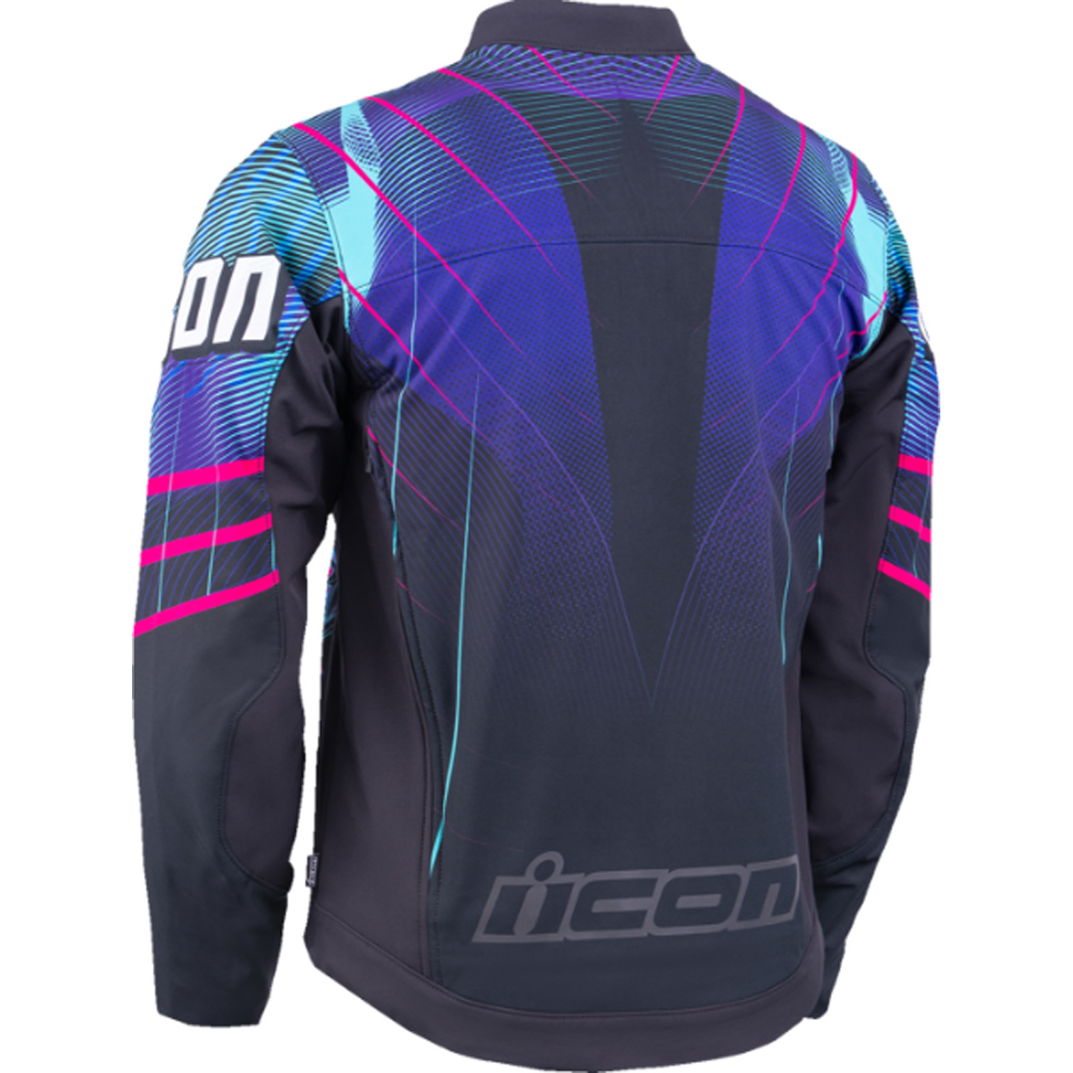ICON Synthwave Merc3 Lazer Cobra Jacket ICON Synthwave Merc3 Lazer Cobra Jacket - Image 2