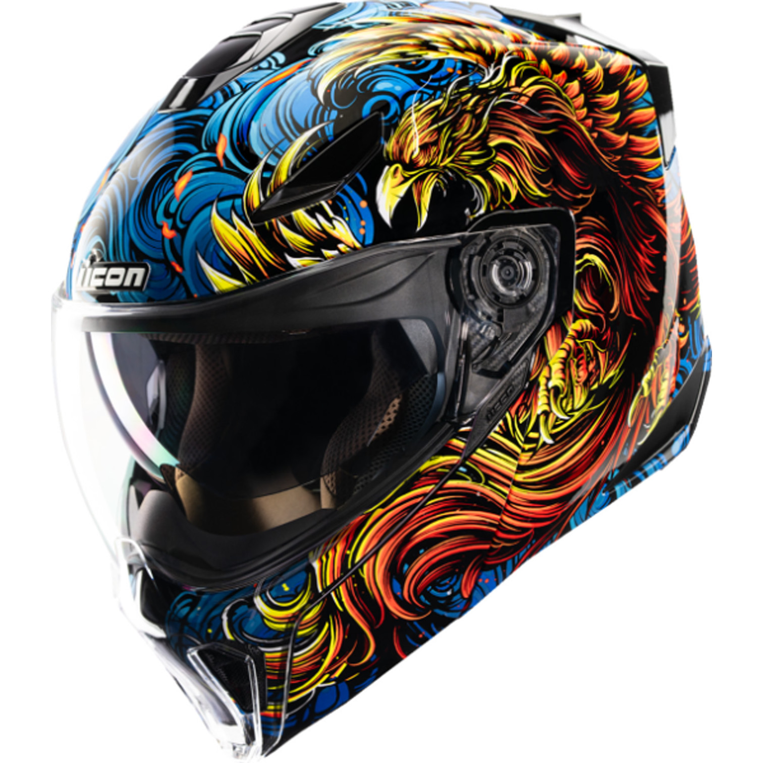 ICON Threshold Burn Birdie Burn Modular Helmet ICON Threshold Burn Birdie Burn Modular Helmet
