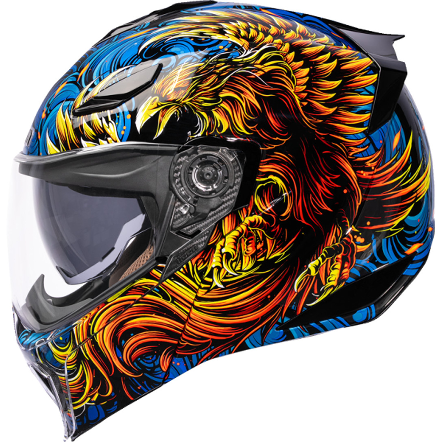 ICON Threshold Burn Birdie Burn Modular Helmet ICON Threshold Burn Birdie Burn Modular Helmet - Image 2