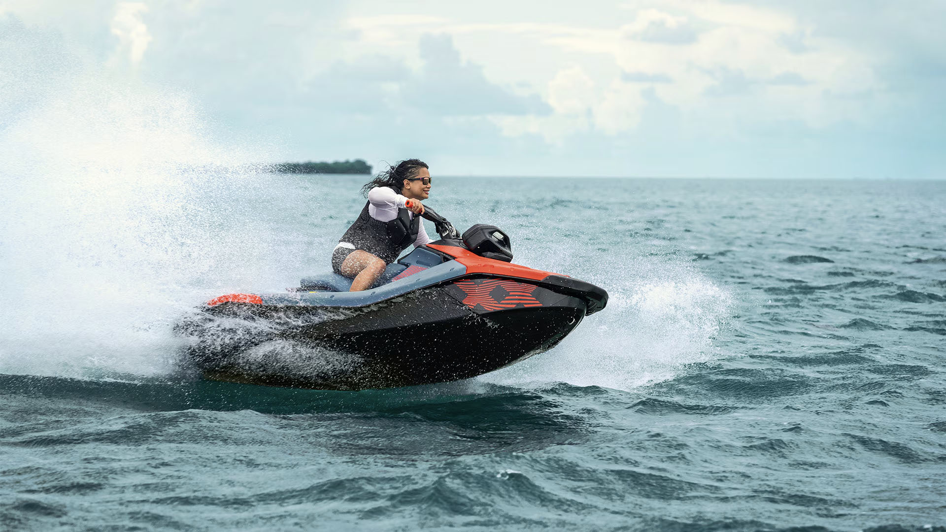 2027 Sea Doo Sea Doo Spark X Trixx for 1 110 hp iBR iDF and Audio in option 2027 Sea Doo Sea Doo Spark X Trixx for 1 110 hp iBR iDF and Audio in option - Image 3