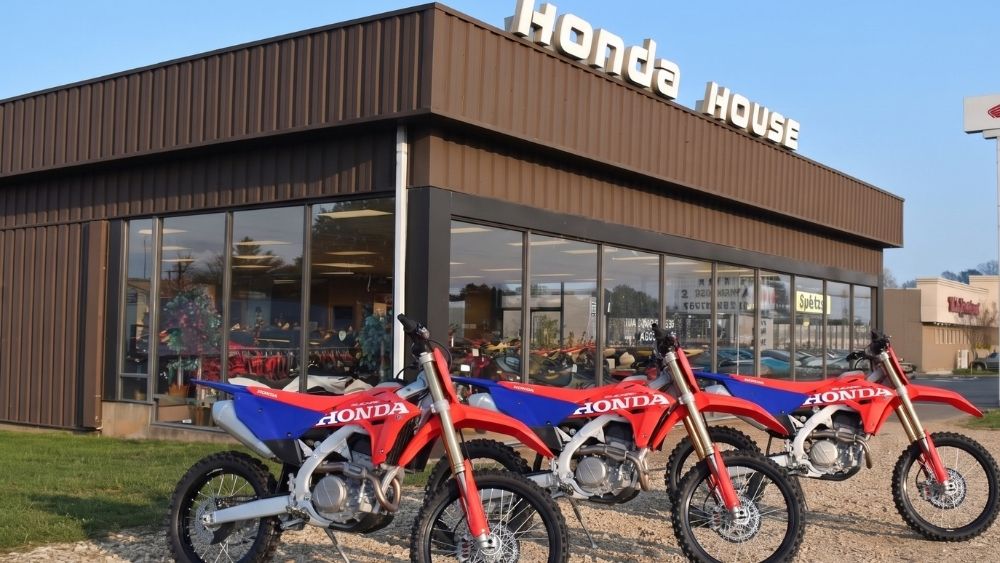 Richmond Honda House storefront, an authorized Honda dirt bike dealer in Richmond, VA